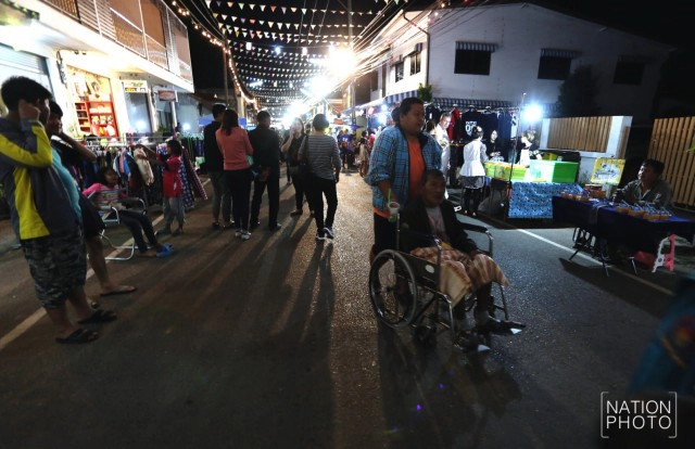 ถนนคนเดินเขมราฐ จ.อุบลราชธานี