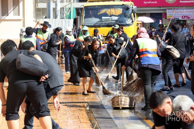 ภาพชุด "โครงการจิตอาสา สปน. ตามรอยพ่อ ทำความดีถวายเป็นพระราชกุศล"