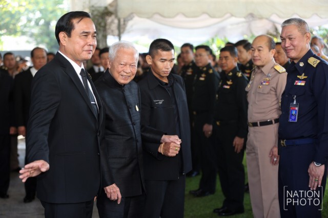นายกฯ เข้าอวยพรในวาระขึ้นปีใหม่ "ป๋าเปรม"
