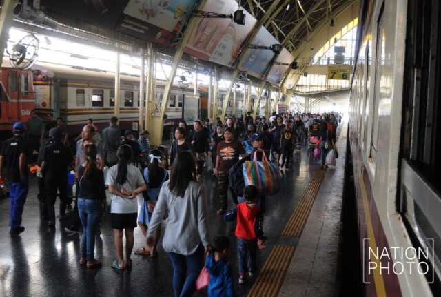 จัดระเบียบหัวลำโพง รับประชาชนกลับภูมิลำเนา