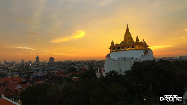 มุมสูง : แสงสุดท้ายของปี 59 ที่ภูเขาทอง