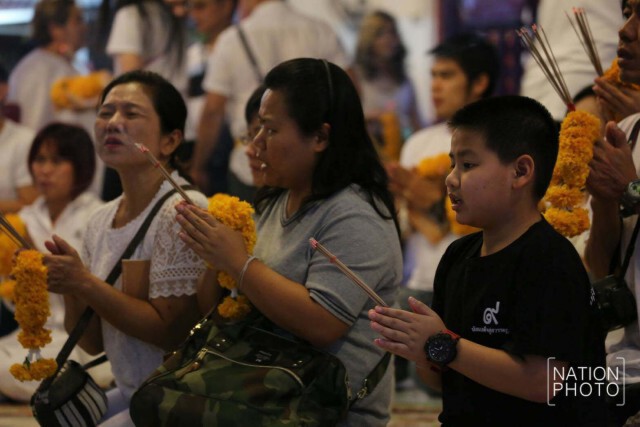 พิธีเจริญพระพุทธมนต์สวดมนต์ข้ามปี ที่พิพิธภัณฑ์ช้างเอราวัณ