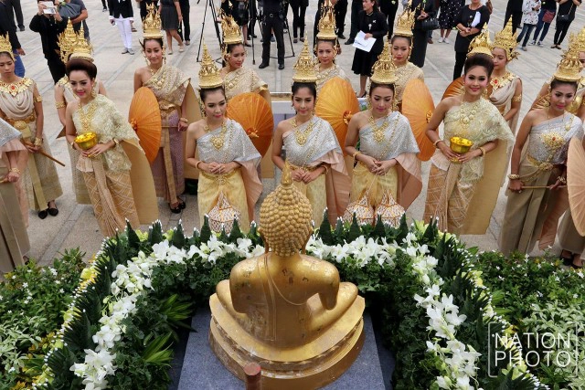 อัญเชิญพระพุทธนวราชบพิตร ไปประดิษฐานบนมณฑป ลานคนเมือง