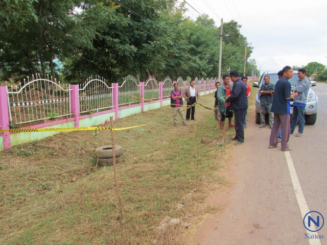 ภารโรงหวิดดับ เจอระเบิดโยนทิ้งหน้าโรงเรียน
