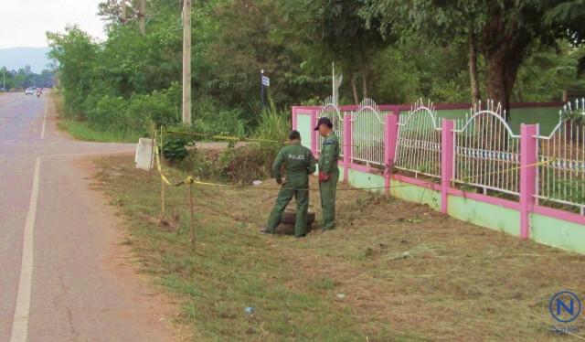 ภารโรงหวิดดับ เจอระเบิดโยนทิ้งหน้าโรงเรียน