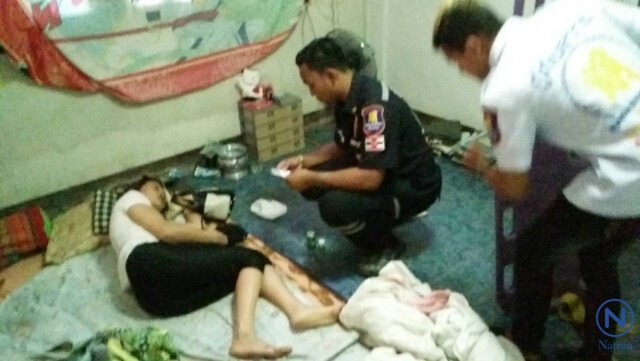 ตร.ช่วย"หม่อมหลวง"นอนป่วยในบ้านนาน 3 วัน
สามีไม่พาไป รพ.