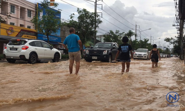 สถานการณ์น้ำในชุมชนเก่าแก่ตลาดทุ่งลุงยังน่าห่วง
