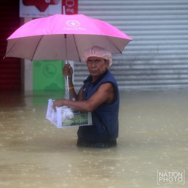 ภาพชุด ตำบลชะอวด อ่วม! ท่วมสูง 1-3 เมตร หนักสุดรอบ 20 ปี