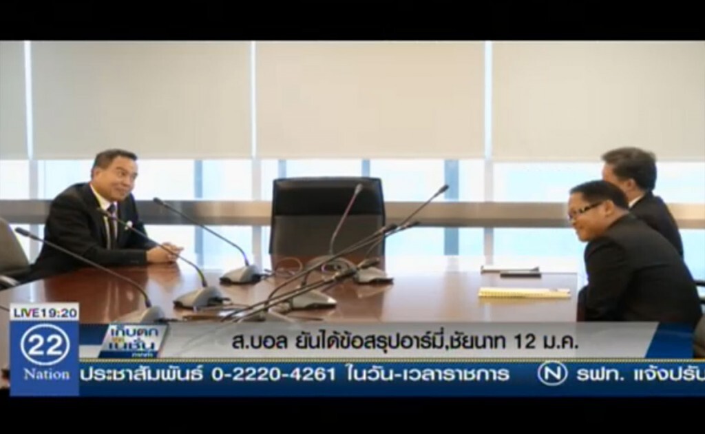 ส.บอล ยัน ได้ข้อสรุปอาร์มี่,ชัยนาท 12 ม.ค.
