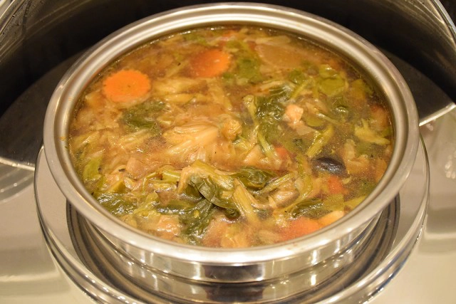 บุฟเฟ่ต์ข้าวต้มโต้รุ่ง "BlueSpice Dinning Room @ Grande Centre Point Sukhumvit 55 Hotel"