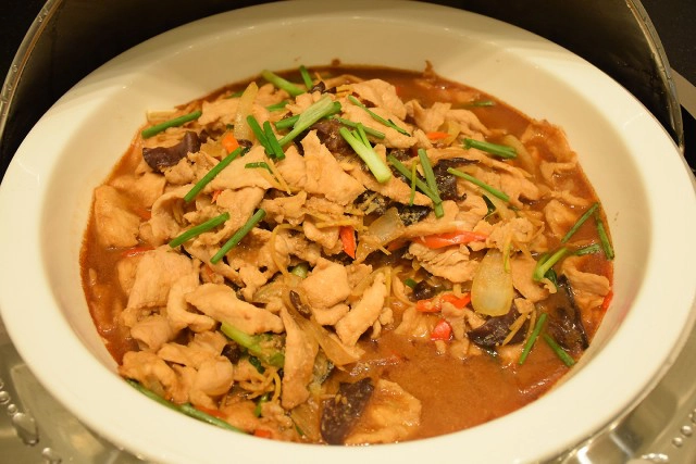 บุฟเฟ่ต์ข้าวต้มโต้รุ่ง "BlueSpice Dinning Room @ Grande Centre Point Sukhumvit 55 Hotel"