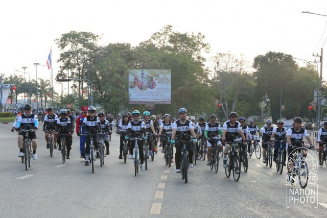 ภาพชุด 2  เนชั่นชวนปั่น #NationBike ปี4 "ปั่นดูนก แดนมังกร @นครสวรรค์