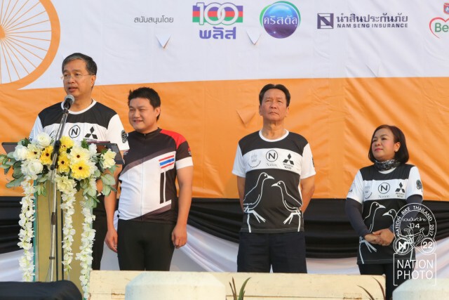 ภาพชุด 2  เนชั่นชวนปั่น #NationBike ปี4 "ปั่นดูนก แดนมังกร @นครสวรรค์