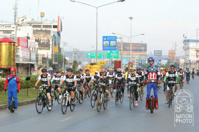 ภาพชุด 2  เนชั่นชวนปั่น #NationBike ปี4 "ปั่นดูนก แดนมังกร @นครสวรรค์