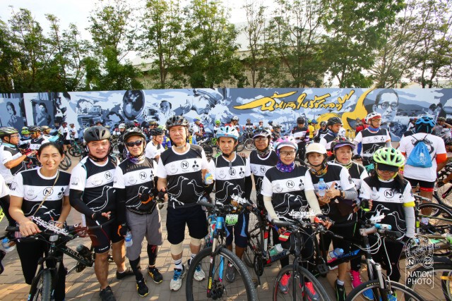 ภาพชุด 2  เนชั่นชวนปั่น #NationBike ปี4 "ปั่นดูนก แดนมังกร @นครสวรรค์