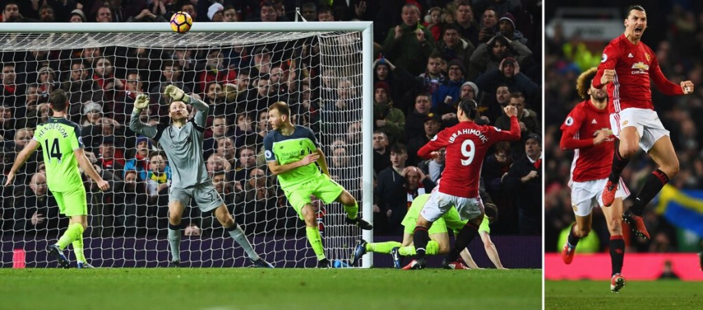 แดงเดือด สุดมัน! ซลาตัน ซัดตีเจ๊าหงส์ 1-1