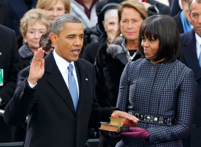 ประวัติพิธีสาบานตน ประธานาธิบดีสหรัฐ
