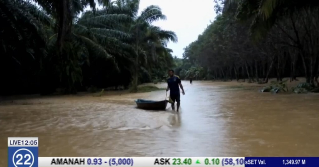 ขาวสุราษฎร์ หวั่นน้ำท่วมซ้ำ หลังฝนตกหนักอีกระลอก ขาวสุราษฎร์ หวั่นน้ำท่วมซ้ำ หลังฝนตกหนักอีกระลอก
