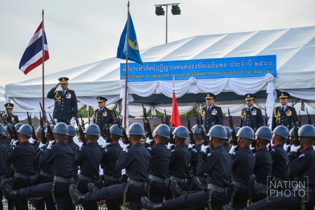 ทอ.จัดพิธีกระทำสัตย์ปฏิญาณตนต่อธงชัยเฉลิมพล