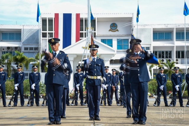 ทอ.จัดพิธีกระทำสัตย์ปฏิญาณตนต่อธงชัยเฉลิมพล