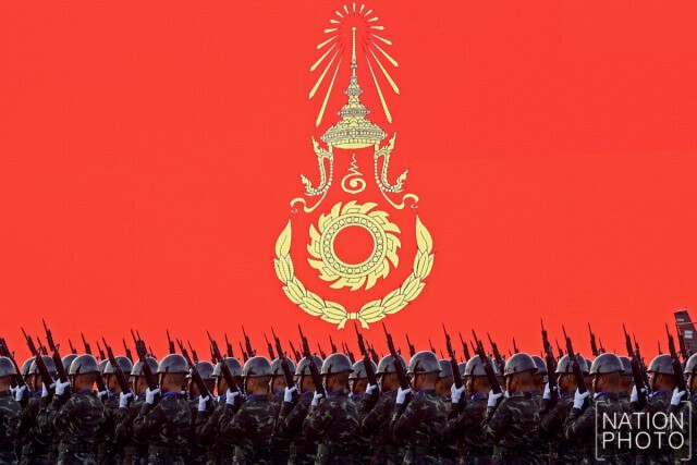 ทบ.จัดพิธีกระทำสัตย์ปฏิญาณตนต่อธงชัยเฉลิมพล