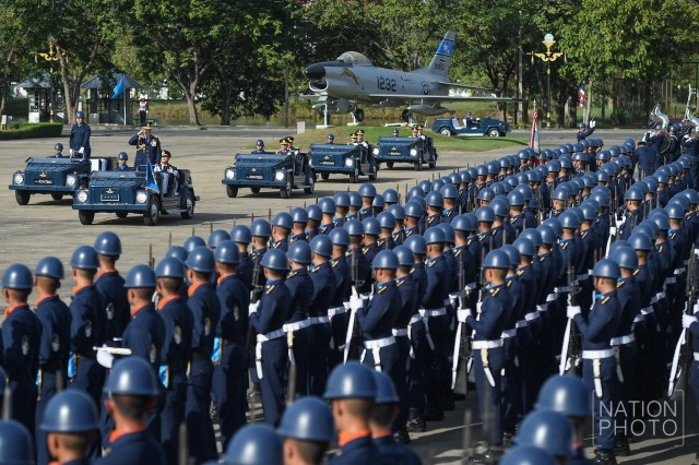 ทอ.จัดพิธีกระทำสัตย์ปฏิญาณตนต่อธงชัยเฉลิมพล