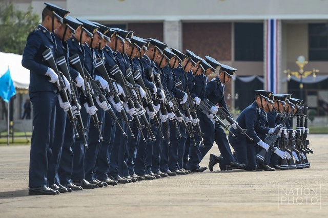 ทอ.จัดพิธีกระทำสัตย์ปฏิญาณตนต่อธงชัยเฉลิมพล