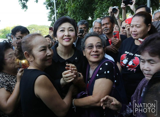 "ยิ่งลักษณ์" เผย ยื่นอุทธรณ์เพิกถอนคำสั่งต่อศาลปกครองคดีจำนำข้าวแล้ว