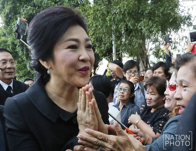 "ยิ่งลักษณ์" เผย ยื่นอุทธรณ์เพิกถอนคำสั่งต่อศาลปกครองคดีจำนำข้าวแล้ว