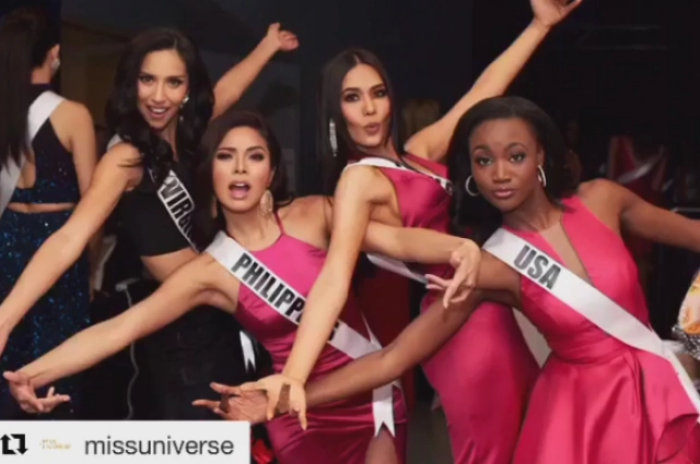 สวย อลัง ปัง!  "น้ำตาล-ชลิตา" บนเวที Miss Universe
