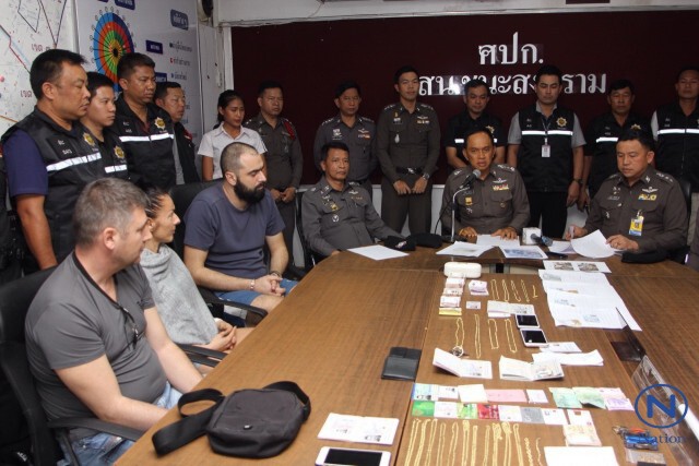 รวบแก๊งเซอร์เบีย
ตระเวนหลอกขายทองปลอม สูญเกือบ2แสน