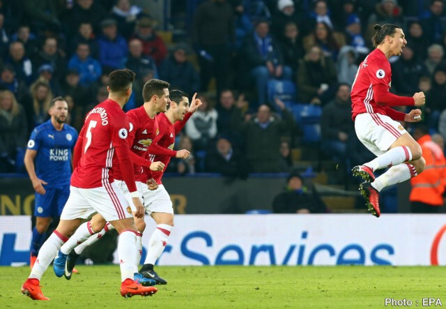 "แมนฯ ยูไนเต็ด" บุกยำ "เลสเตอร์" 3-0