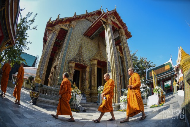 เช้านี้...ที่วัดราชบพิธฯ