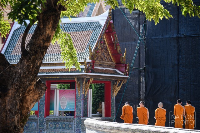 เช้านี้...ที่วัดราชบพิธฯ