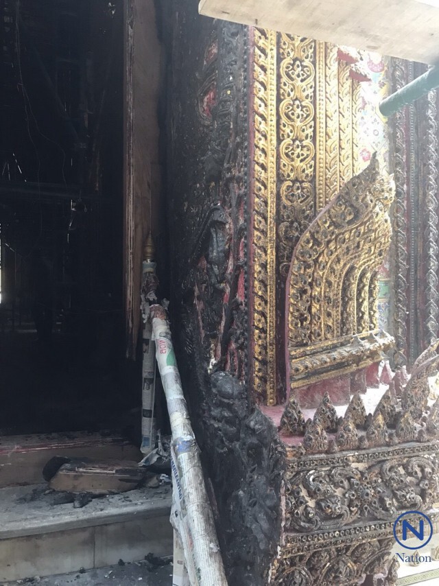 ตร.แจงเพลิงไหม้ประตูไม้สักวัดราชบพิธฯ
เหตุจาก สะเก็ดไฟกระเด็นถูกประตู