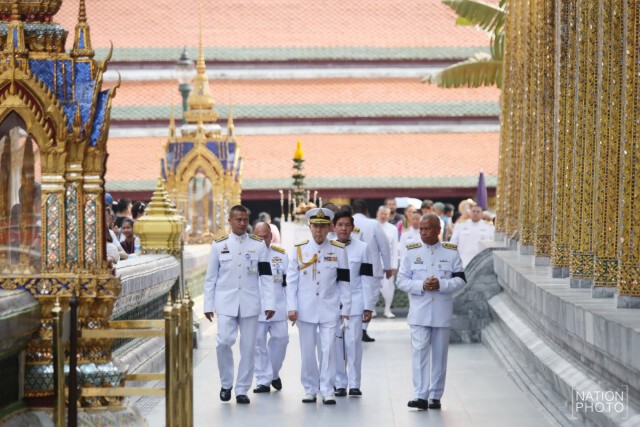 สมเด็จพระเจ้าอยู่หัว โปรดเกล้าฯ ให้ผู้แทนพระองค์ในการพระราชพิธีจารึกพระสุพรรณบัฏ สมเด็จพระสังฆราช