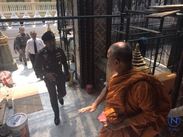 ตร.แจงเพลิงไหม้ประตูไม้สักวัดราชบพิธฯ
เหตุจาก สะเก็ดไฟกระเด็นถูกประตู