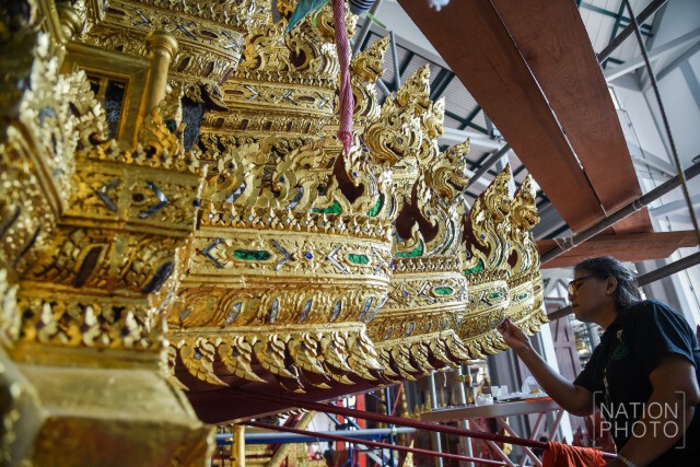 สำนักช่างสิบหมู่ บูรณปฏิสังขรณ์ราชรถ-พระยานมาศ