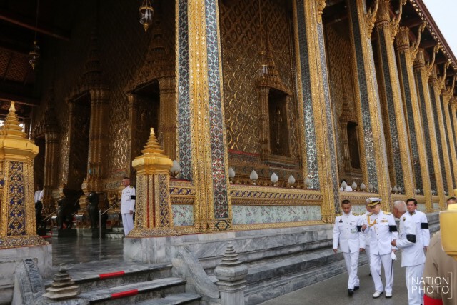 สมเด็จพระเจ้าอยู่หัว โปรดเกล้าฯ ให้ผู้แทนพระองค์ในการพระราชพิธีจารึกพระสุพรรณบัฏ สมเด็จพระสังฆราช