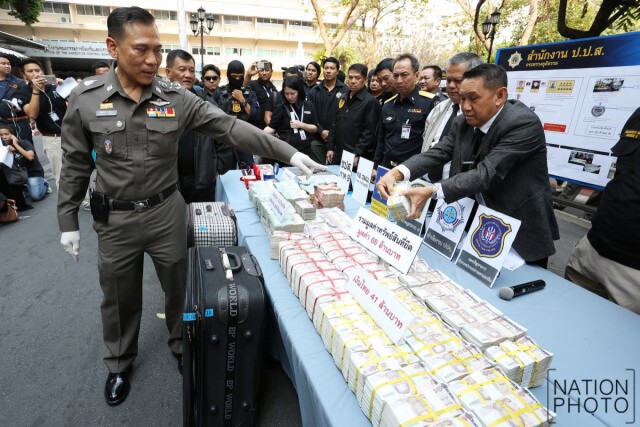 ปปส. แถลงยึดทรัพย์ "อุสมาน-ไซซะนะ"
ผู้ต้องหาเครือข่ายค้ายาเสพติดรายใหญ่  68 ล้านบาท