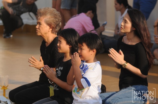 เวียนเทียน...ที่ภูเขาทอง