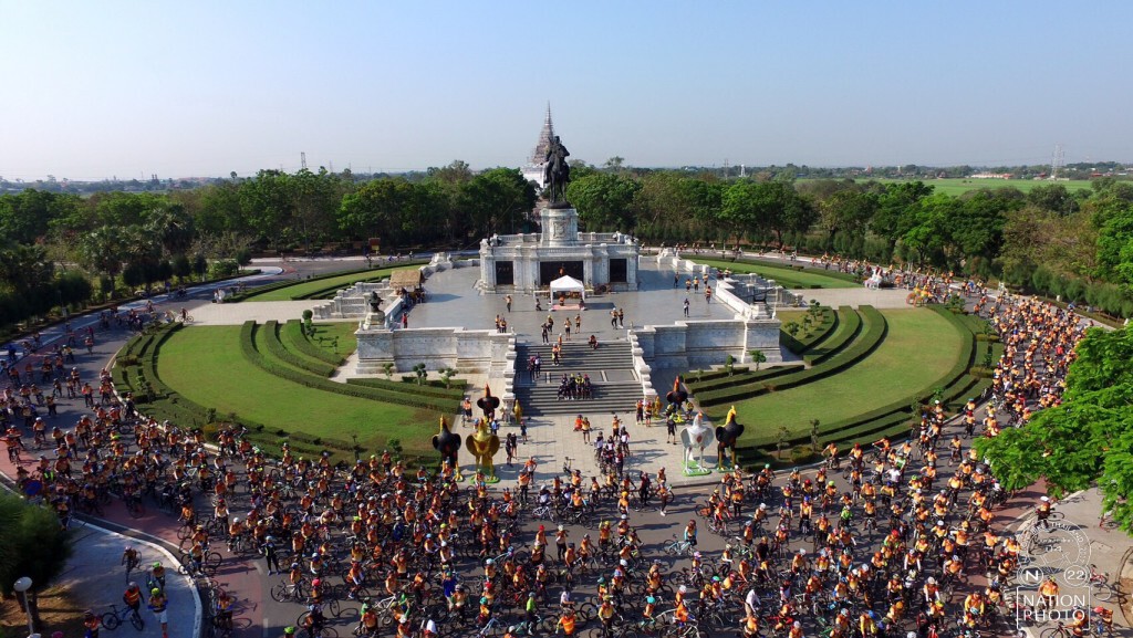 ภาพมุมสูง Nation Bike Thailand 2017 "ปั่นรักษ์อยุธยา ดินแดนมรดกโลก" ภาพมุมสูง Nation Bike Thailand 2017 "ปั่นรักษ์อยุธยา ดินแดนมรดกโลก"