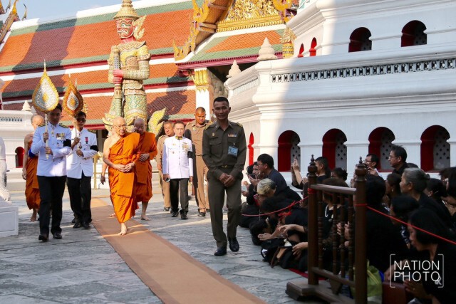 ปชช.ถวายสักการะ สมเด็จพระมหามุนีวงศ์ ในพิธีสถาปนาสมเด็จพระสังฆราช องค์ที่ 20
