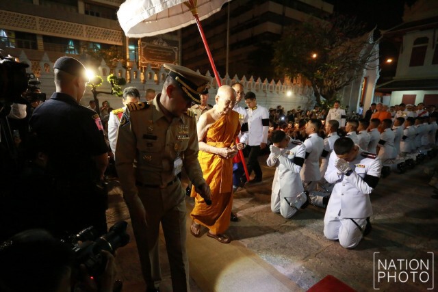 สมเด็จพระสังฆราชเสด็จ กลับวัดราชบพิธฯ