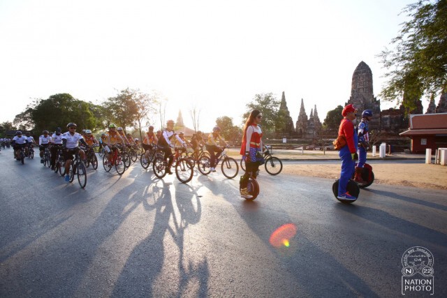 ภาพชุด Nation Bike Thailand 2017 "ปั่นรักษ์อยุธยา ดินแดนมรดกโลก"