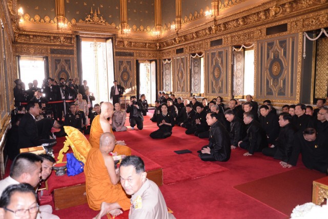 "สมเด็จพระสังฆราช" ประทานโอวาท "ครม.-คสช."