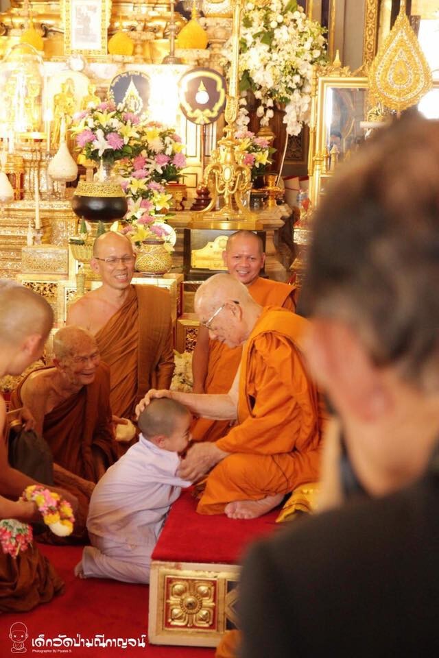 น้องกร จอมสัปหงก เข้ากราบสักการะ สมเด็จพระสังฆราช