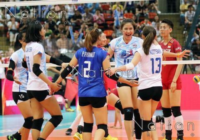 โปรแกรมวอลเลย์สาวไทย มาแล้ว! ประเดิมบู๊ญี่ปุ่น WGP2017