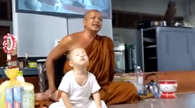 น้องกร จอมสัปหงก เข้ากราบสักการะ สมเด็จพระสังฆราช