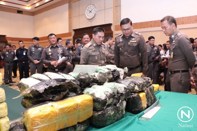 แถลงจับยาเสพติด 3 คดี
มูลค่ากว่า 3 พันล้านบาท